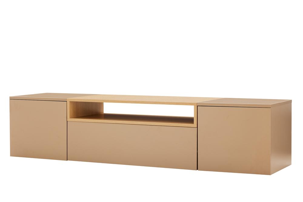TV-Board LOFT 160cm hanging natural greige