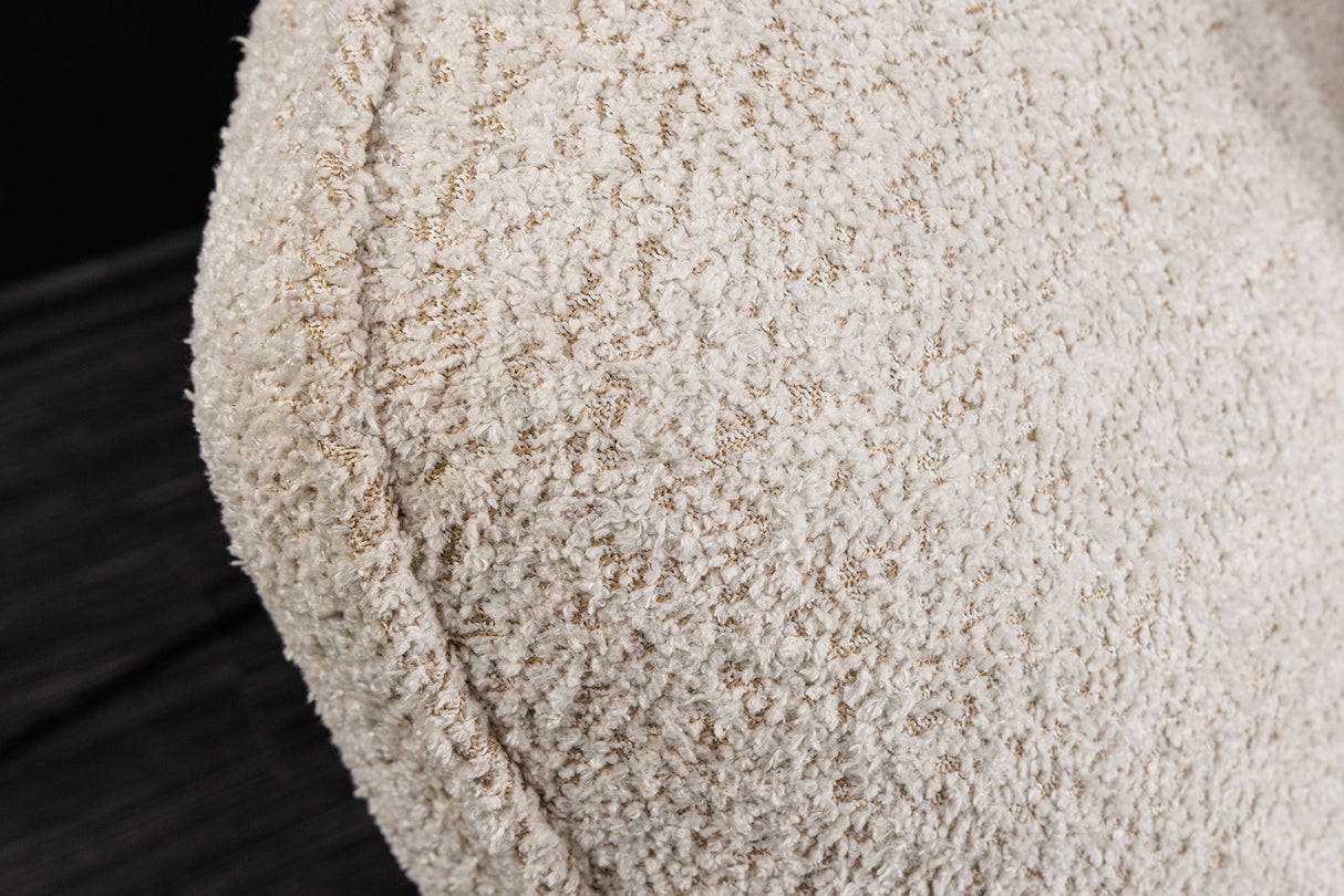Sofa ROYAL 295cm XL Federkern abnehmbarer Bezug Bouclé champagner beige