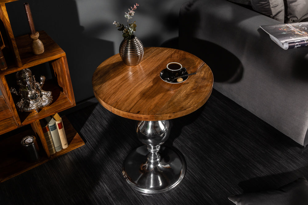 Beistelltisch EXTRAVAGANCIA 51cm massives Mangoholz