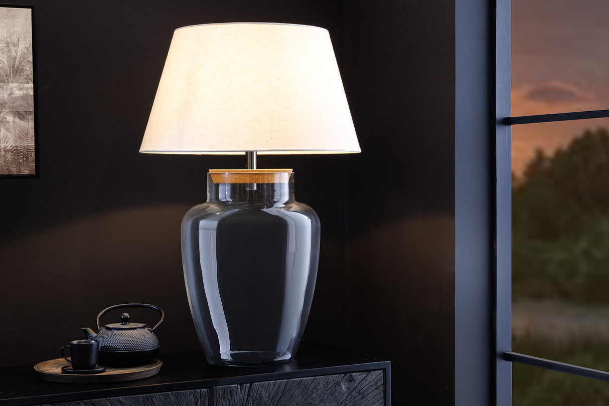 Table lamp CLASSICO 80cm glass fillable