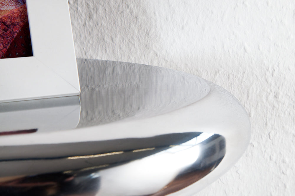 Wandregal TEAR 40x20cm silber