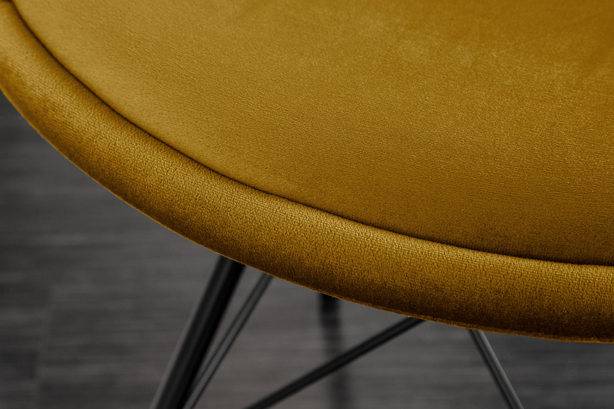Chair SCANDINAVIA MEISTERSTÜCK mustard yellow