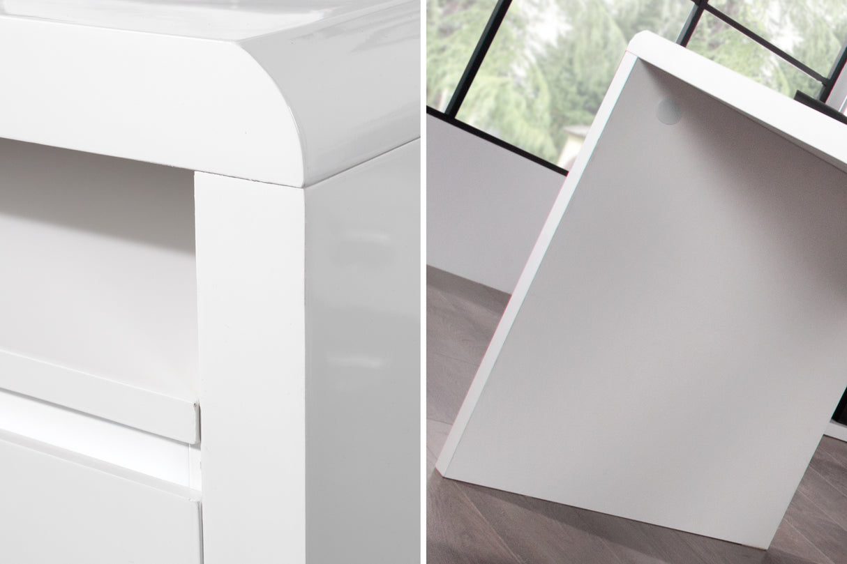 Office desk FAST TRADE 160cm white