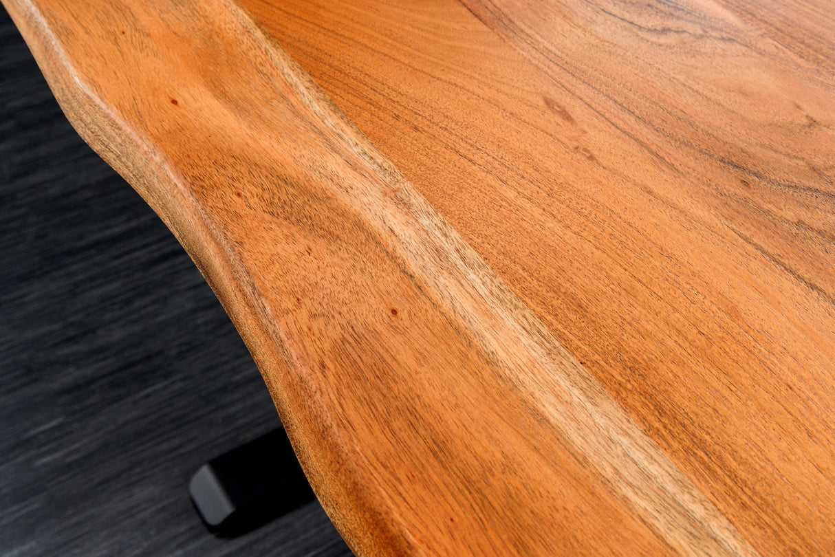 Schreibtisch MAMMUT 120cm Tischplatte Akazienholz ohne Beine