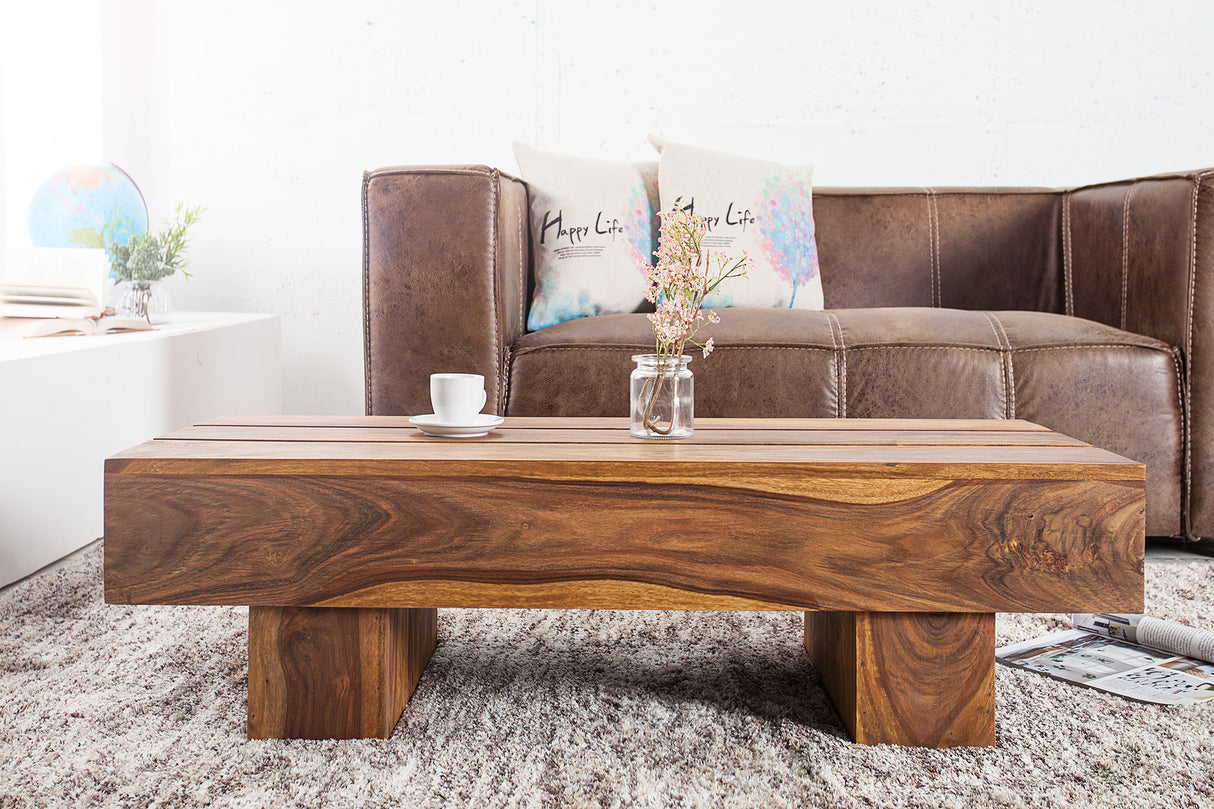Couchtisch BOLT 100cm Sheesham Holz