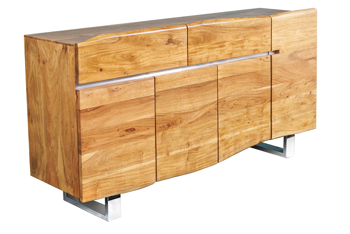 Sideboard MAMMUT 170cm acacia wood honey finish