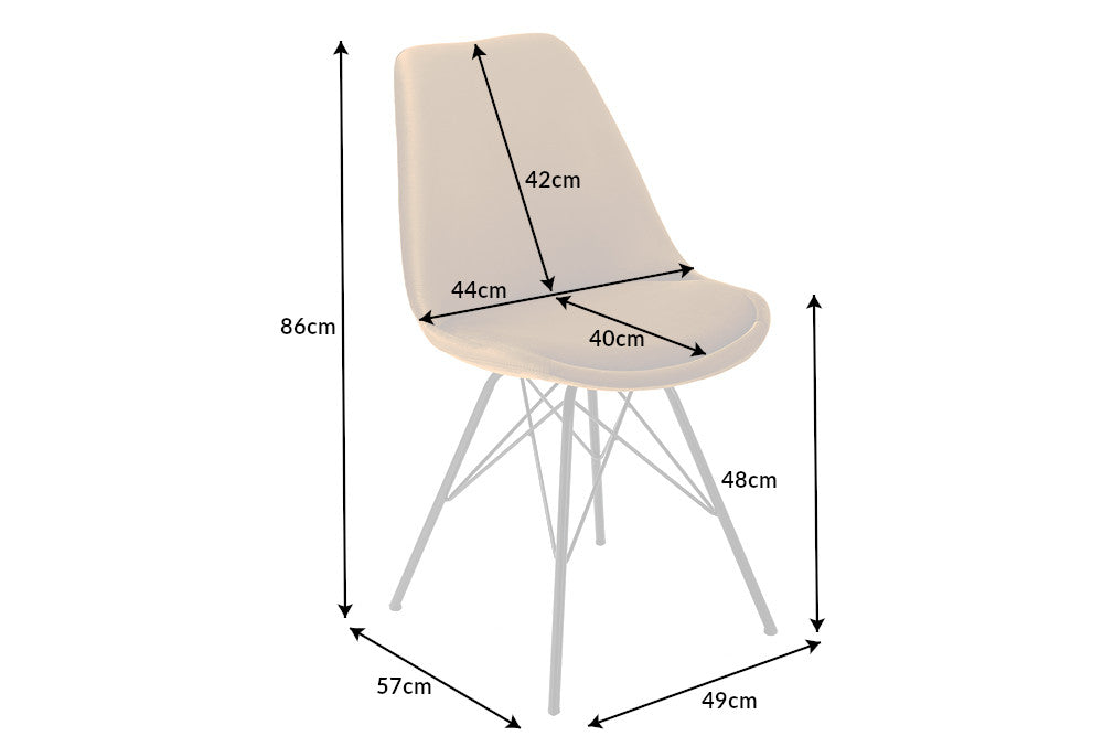 Chair SCANDINAVIA MEISTERSTÜCK mustard yellow