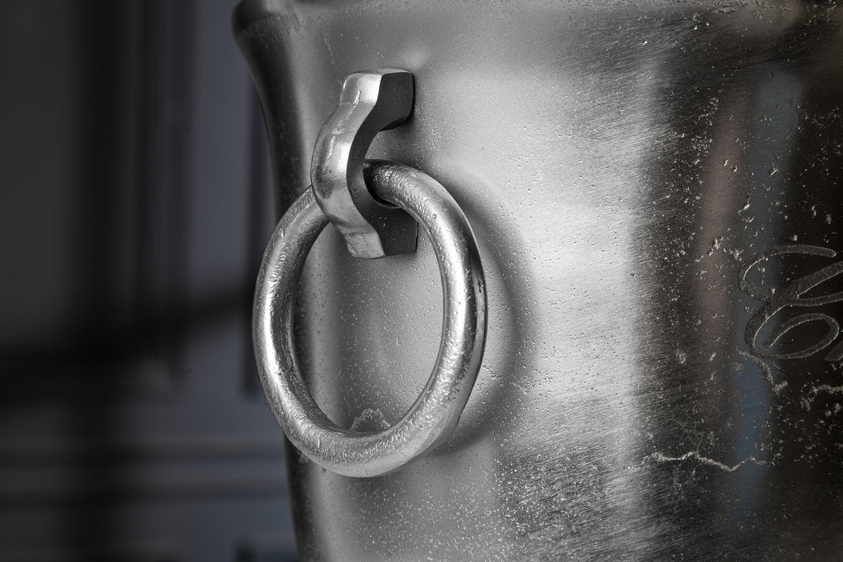 Sektkühler 40cm silber Aluminium