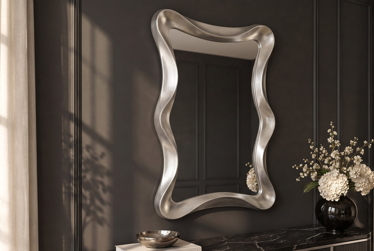 Wandspiegel ALICE 120 cm silber