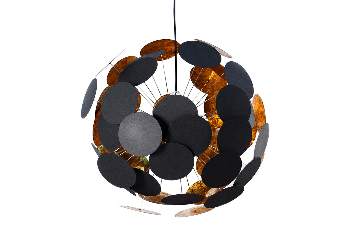 Pendant lamp INFINITY HOME 70cm black gold