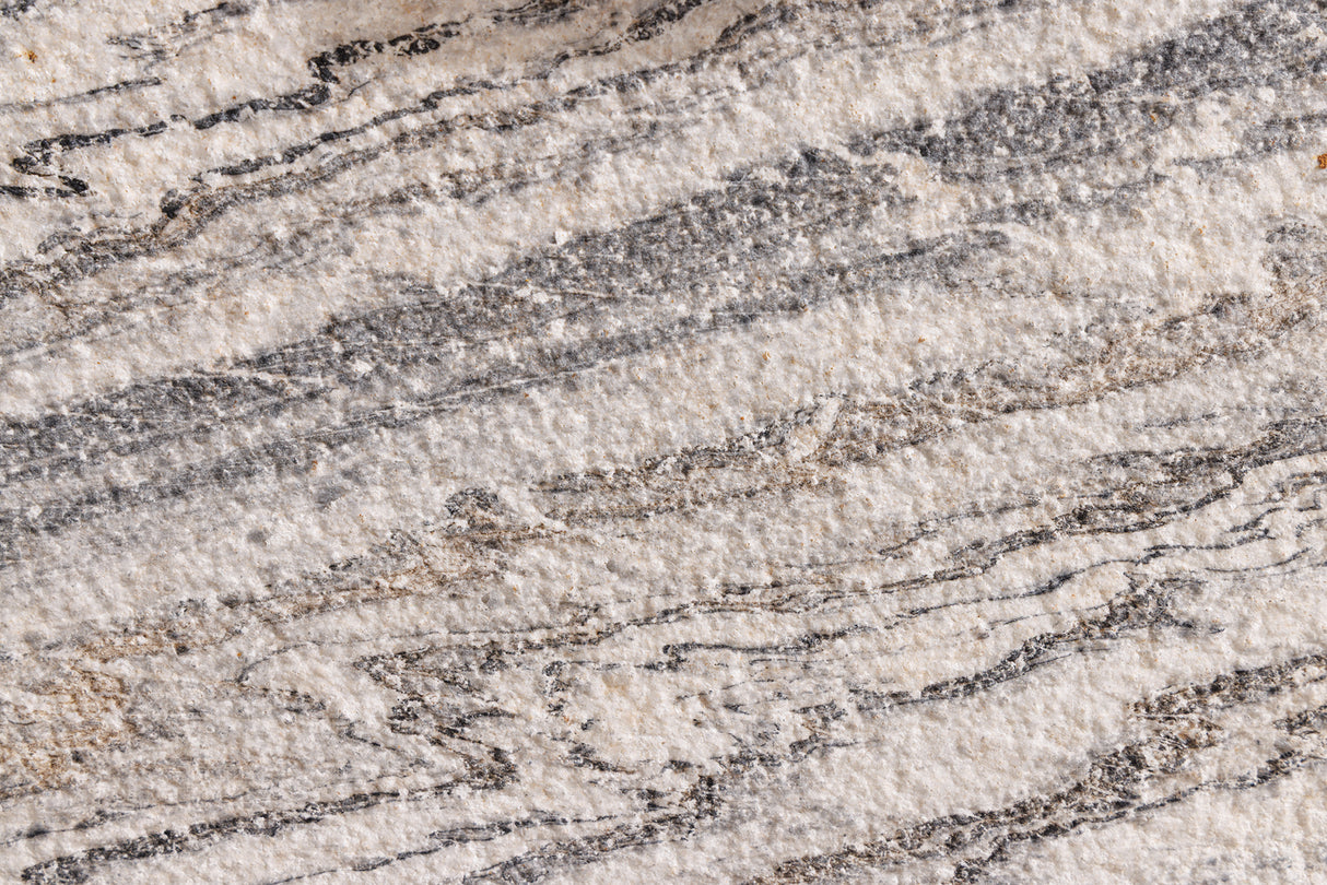 TV-Board ORGANIC 160cm hanging acacia wood natural w/ stone look front