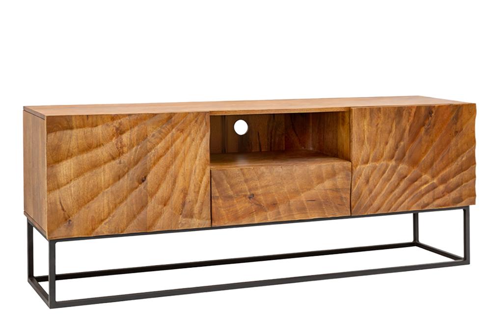TV-Lowboard SCORPION 160cm 3D mango wood brown