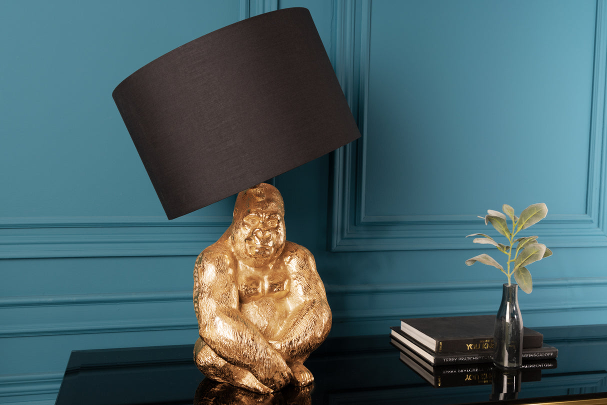 Lamp GORILLA 60cm gold w/o lampshade / adjustable lampshade