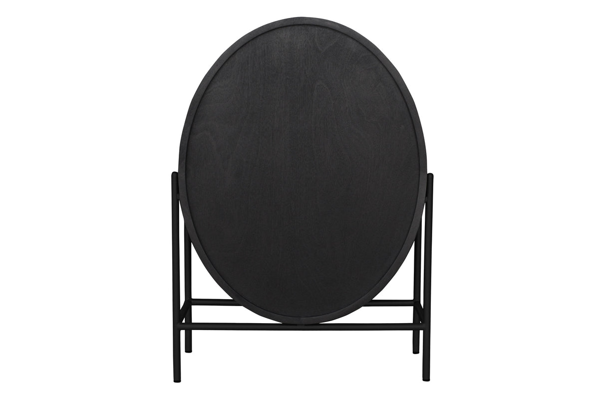 Highboard VOODOO 120cm mango wood brown black white