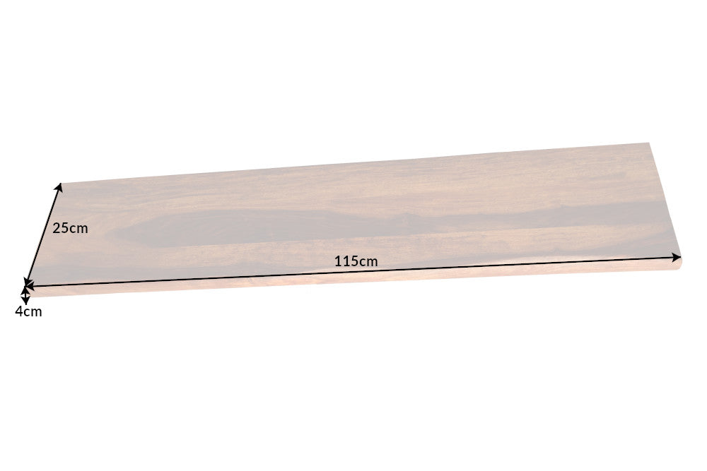 Wandregal MAMMUT 115cm Palisanderholz