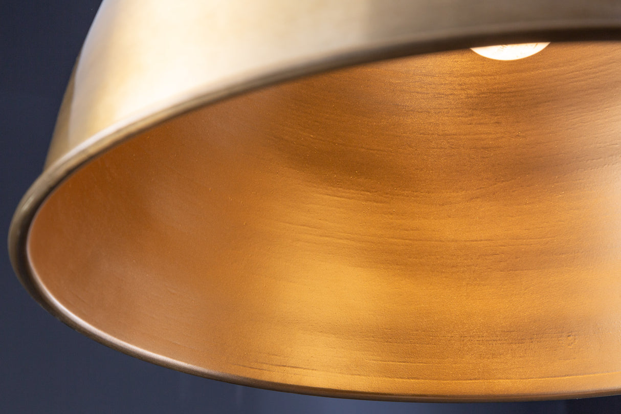 Pendelleuchte INDUSTRIAL 43cm gold
