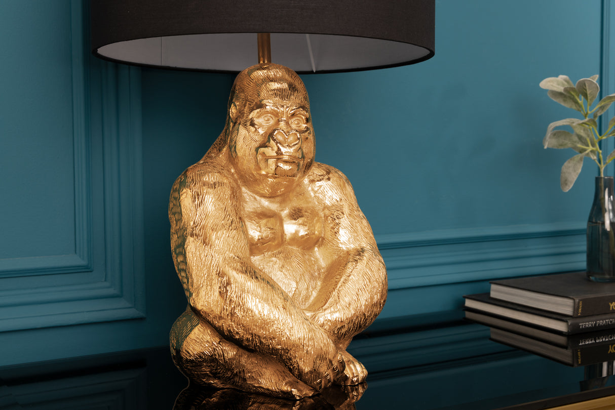 Lamp GORILLA 60cm gold w/o lampshade / adjustable lampshade