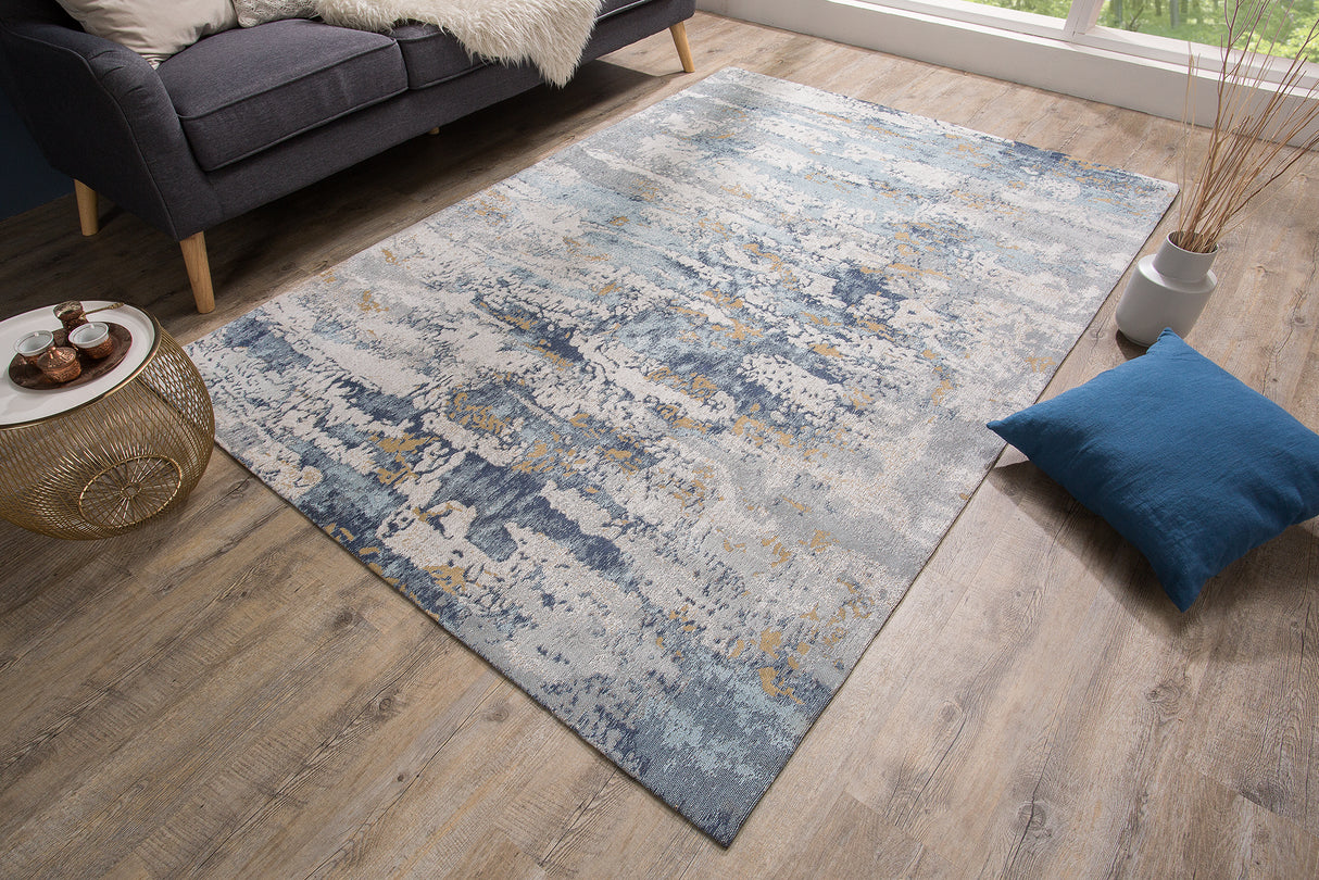 Carpet ABSTRAKT 240x160cm blue