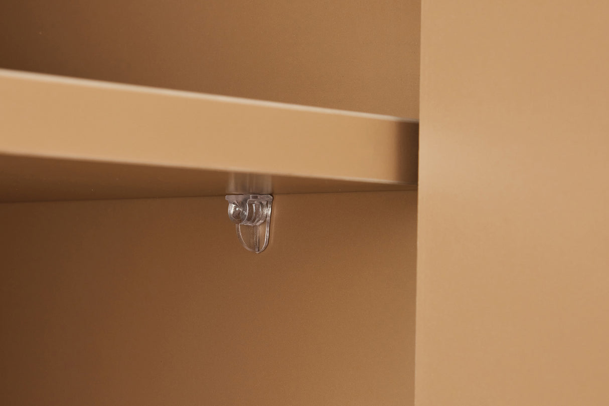 TV Board SAVOY 150cm 3D natural w/ travertine marble ceramic top