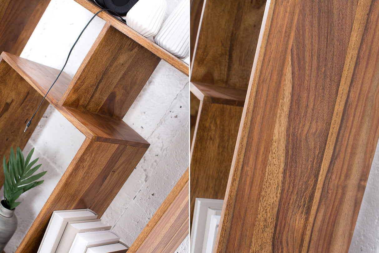 Regal MAKASSAR II 180cm Sheesham-Holz