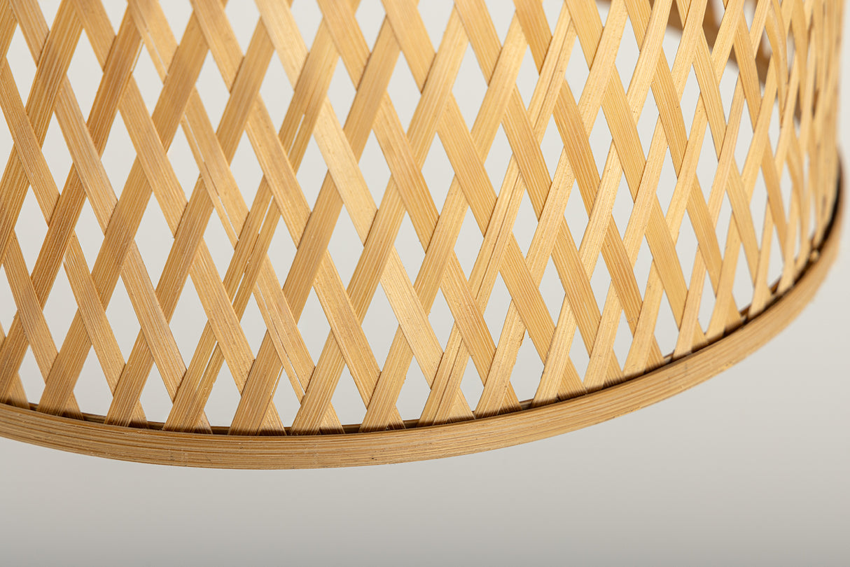 Pendant lamp ORGANIC LIVING 25cm natural bamboo