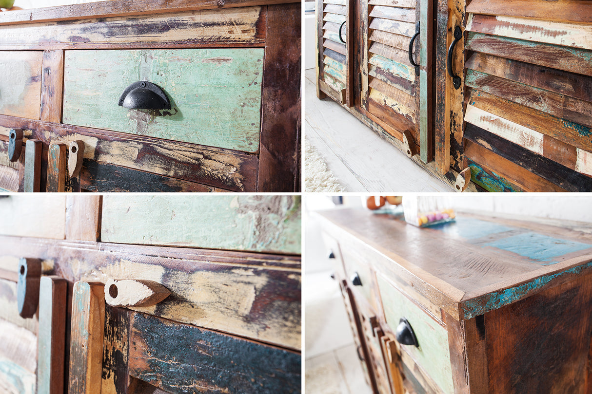 Sideboard JAKARTA 125cm recycled wood