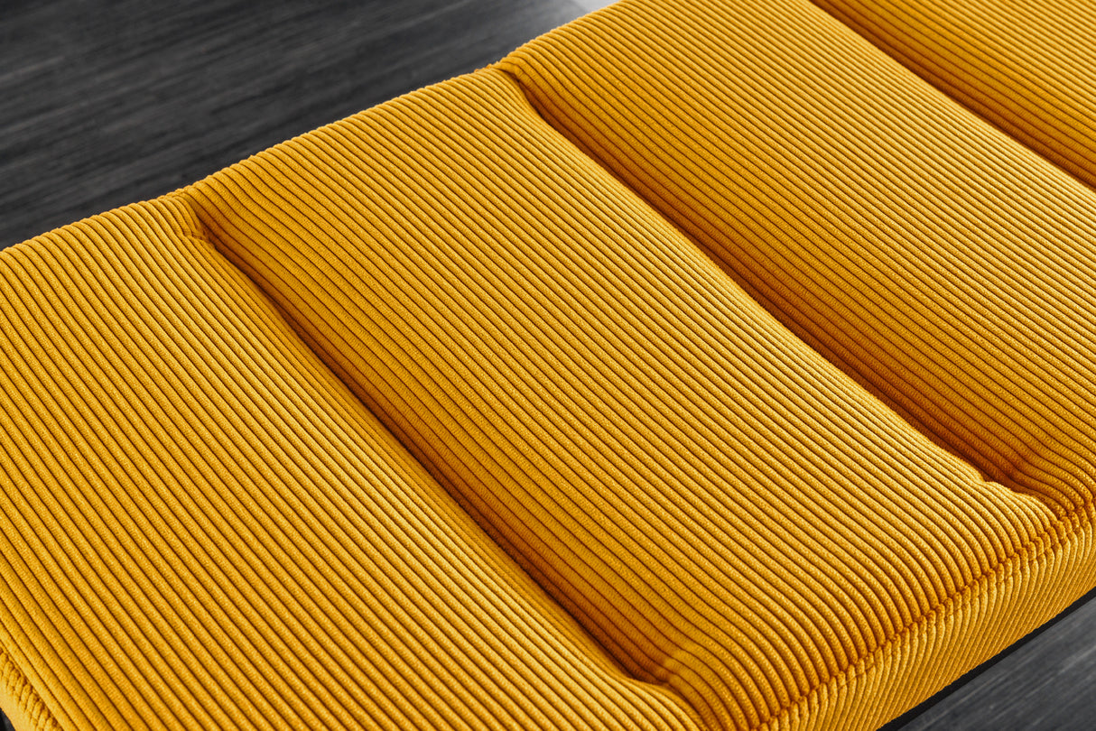 Bank BOUTIQUE 80cm Kordel senfgelb
