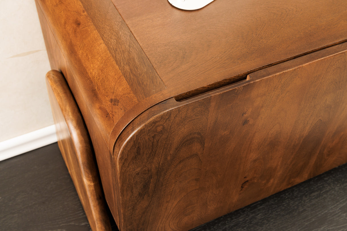 TV-Board BRASIL 160cm Mangoholz braun