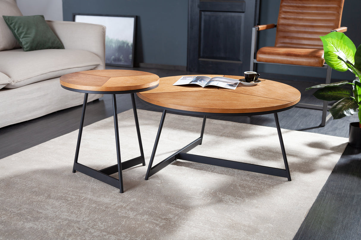 Couchtisch OAK ELEGANCE 80cm Eichenholz
