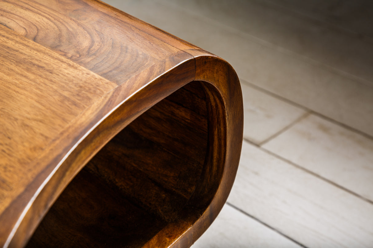 Coffee table ORGANIC LIVING 90cm sheesham wood