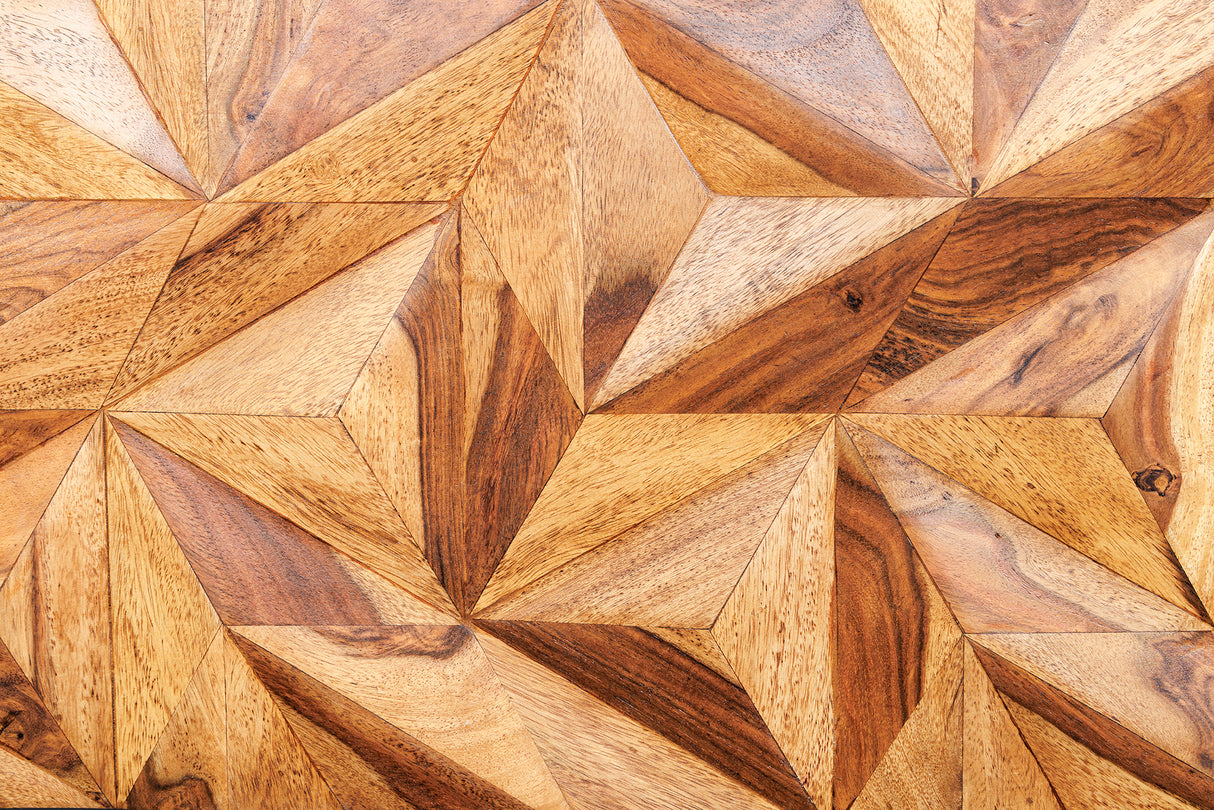 TV-Board ALPINE 160cm hängend Sheesham Holz