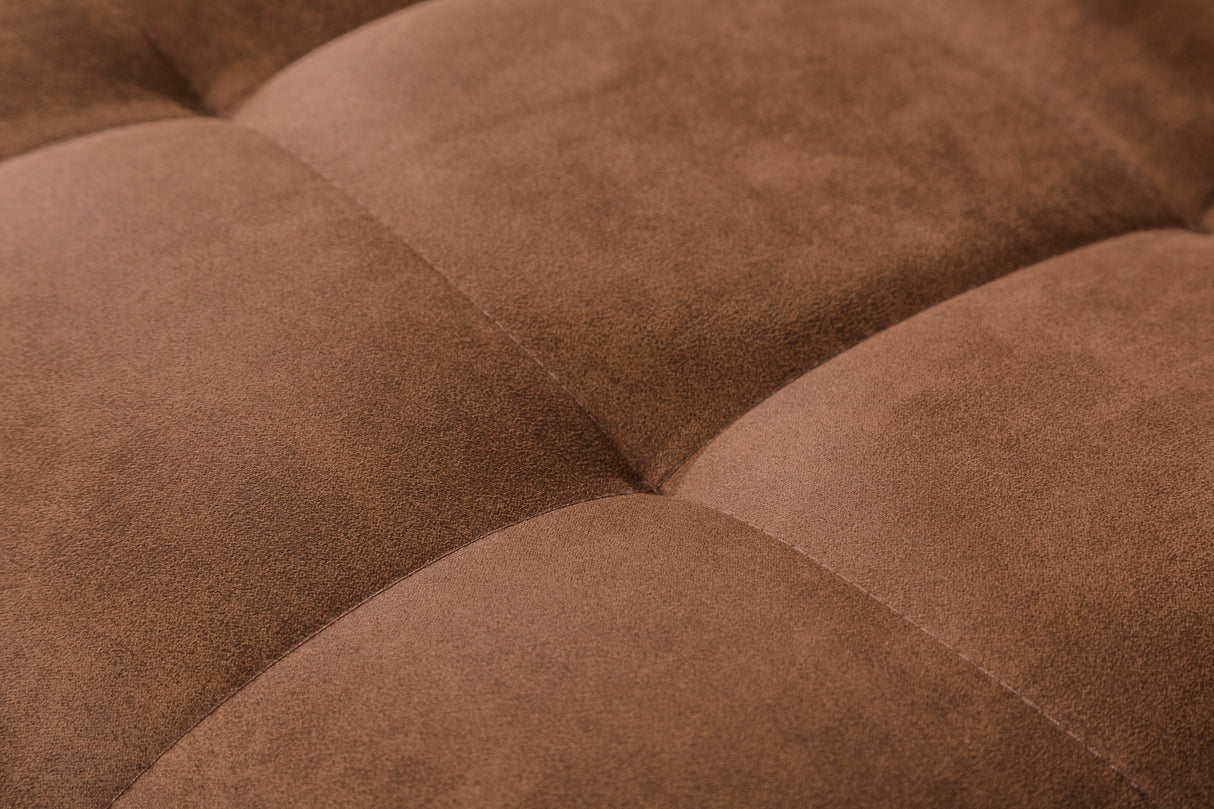 Freischwinger MIAMI Mikrofaser braun