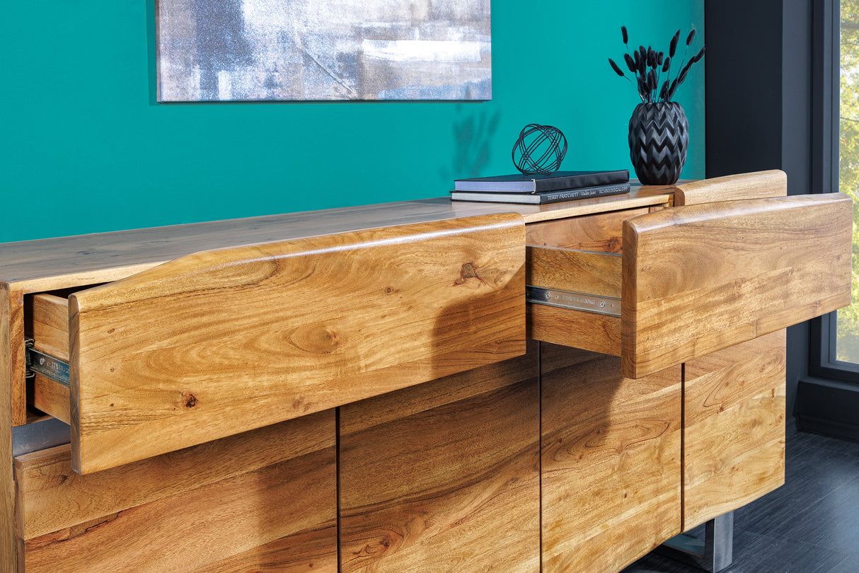 Sideboard MAMMUT 170cm acacia wood honey finish