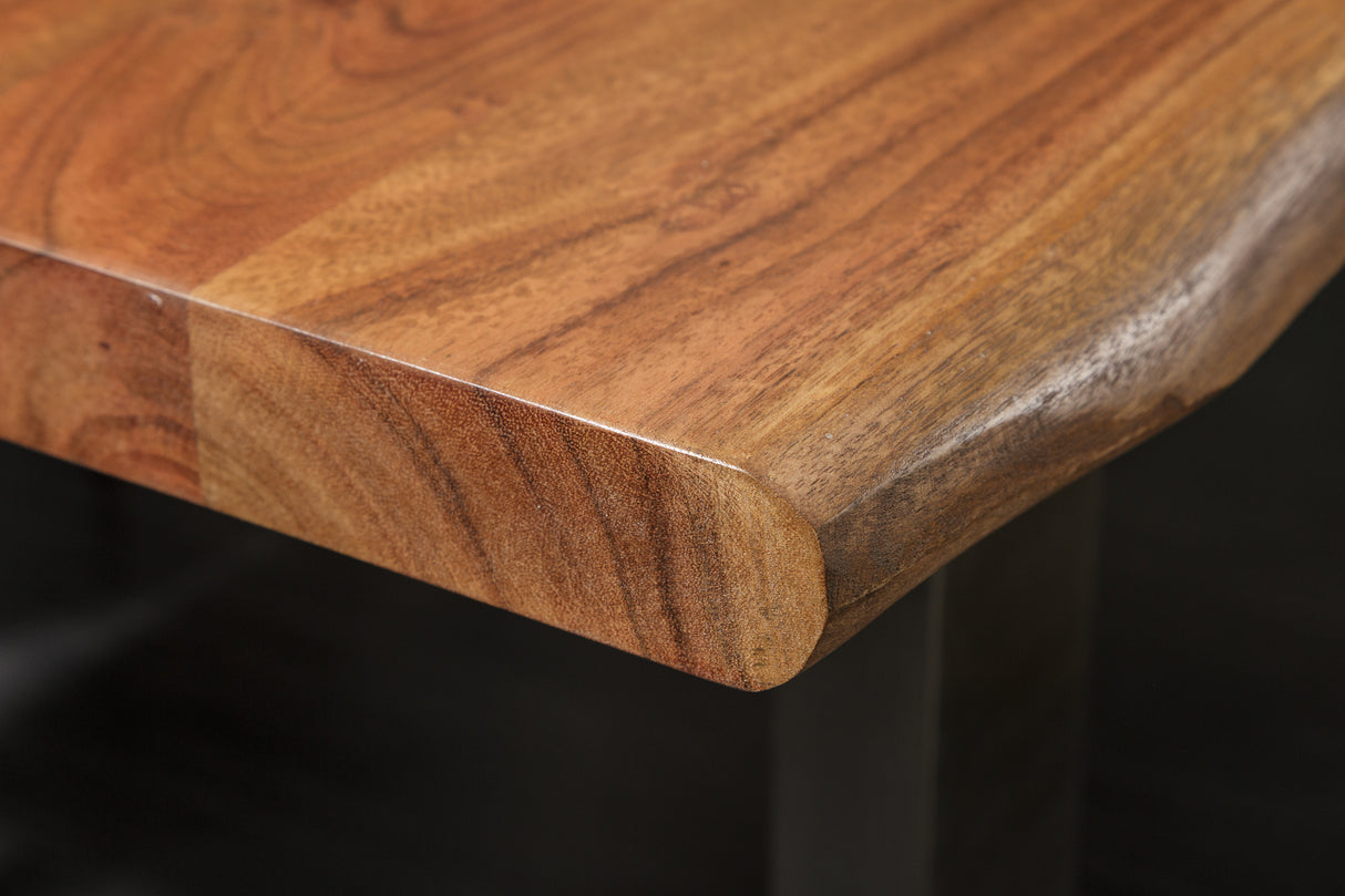 Dining table MAMMUT 180cm 35mm table top acacia wood natural