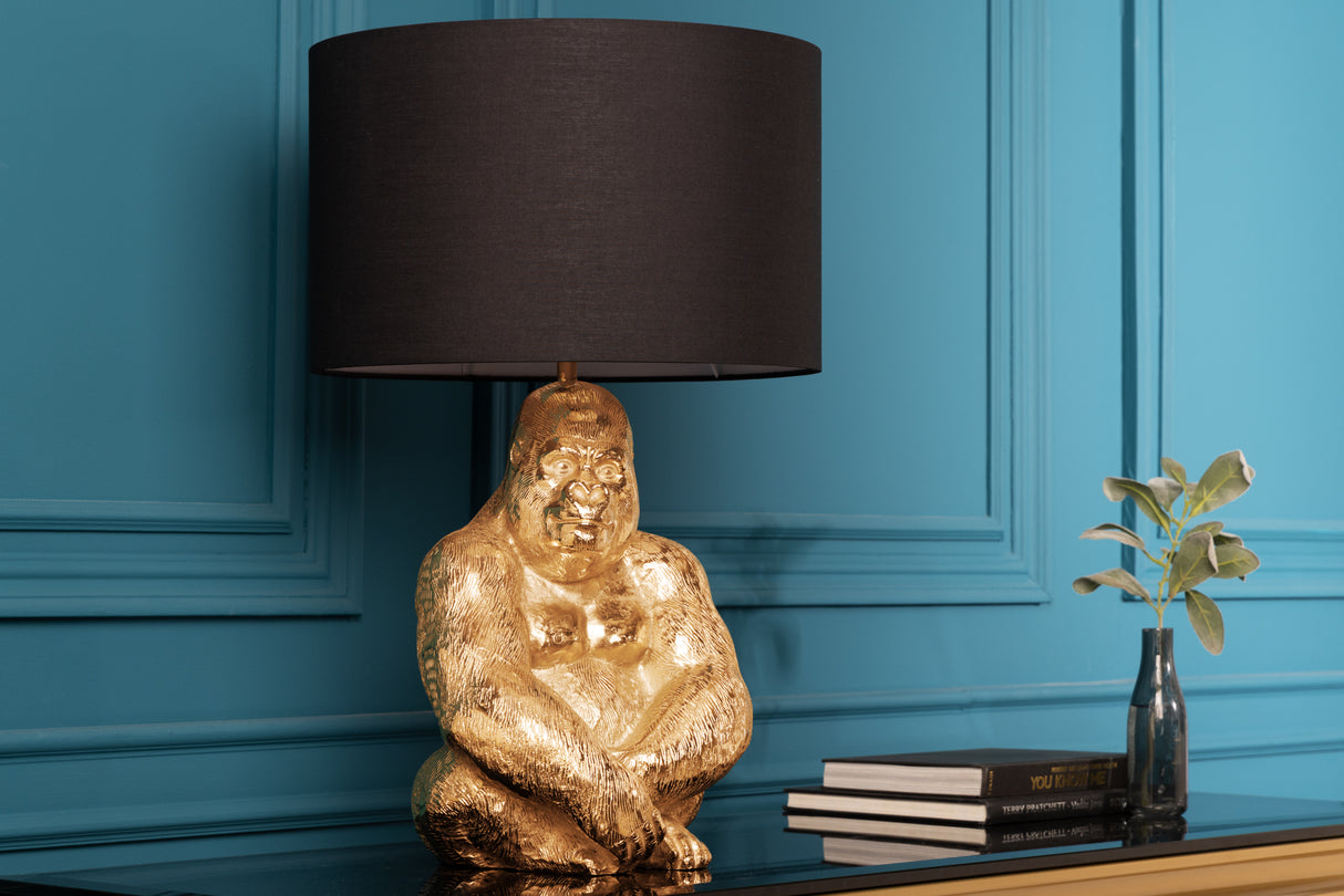 Lamp GORILLA 60cm gold w/o lampshade / adjustable lampshade