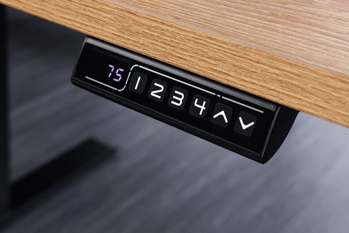 Büroschreibtisch OAK DESK 120cm höhenverstellbar