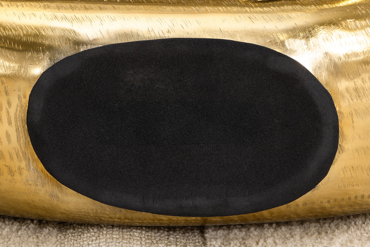 Vase ORIENT XL 65cm Hammerschlageffekt gold