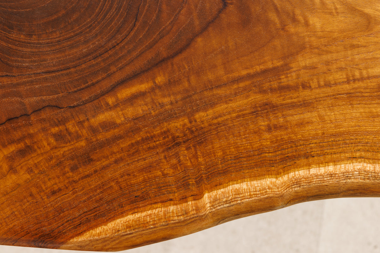 Bench ROOT 100cm teak wood natural brown