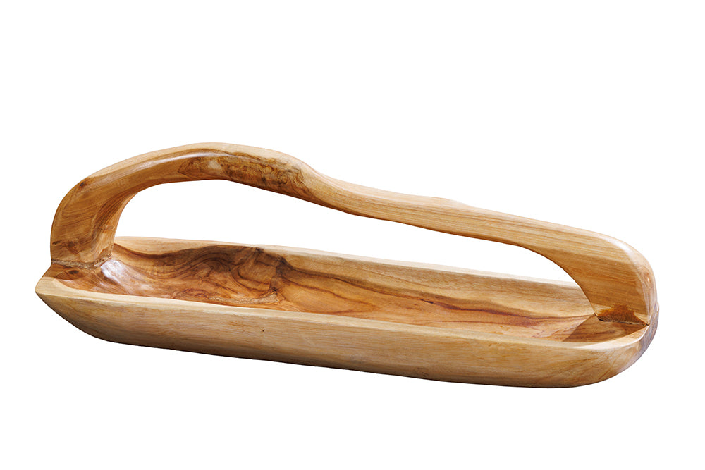 Teakholzschale BALI 60cm mit Henkel