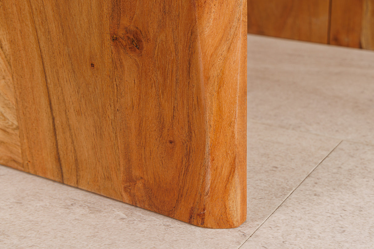 Beistelltisch MAMMUT 55cm 2er Set Akazienholz natur