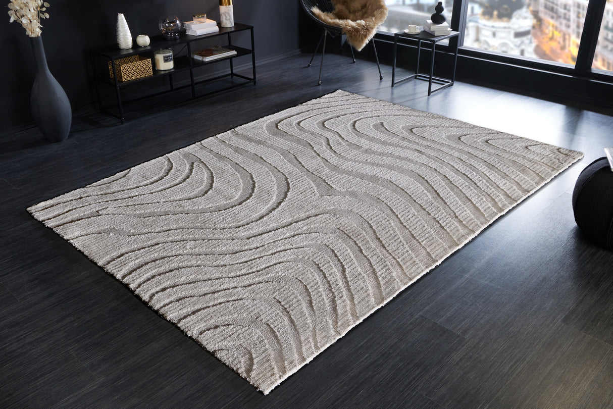 Teppich WAVE 170x240cm grau