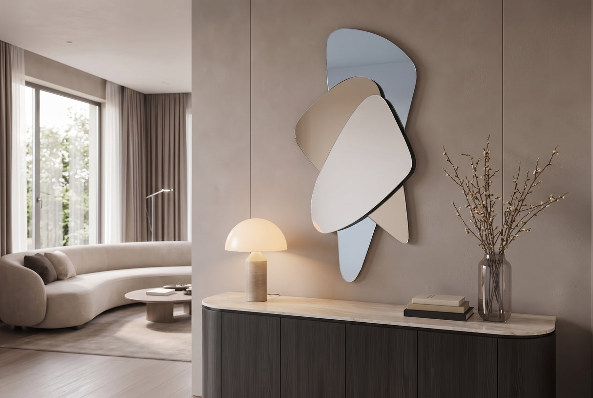 Wandspiegel GEOMETRIC I 120 cm mehrfarbig