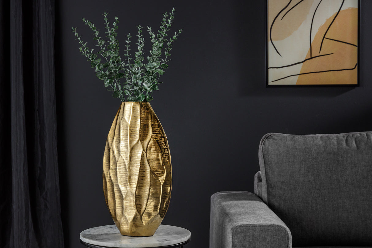 Vase ORGANIC ORIENT 45cm gold
