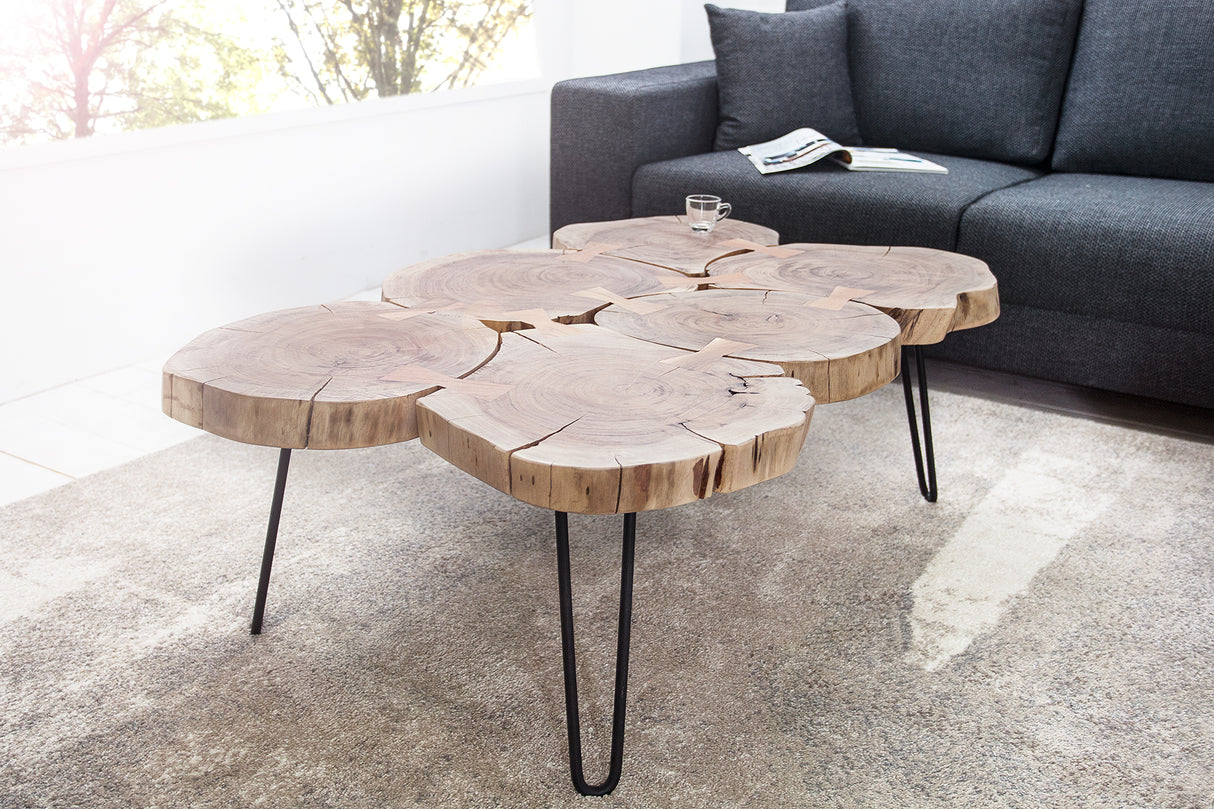 Couchtisch GOA 115cm Akazienholz natur