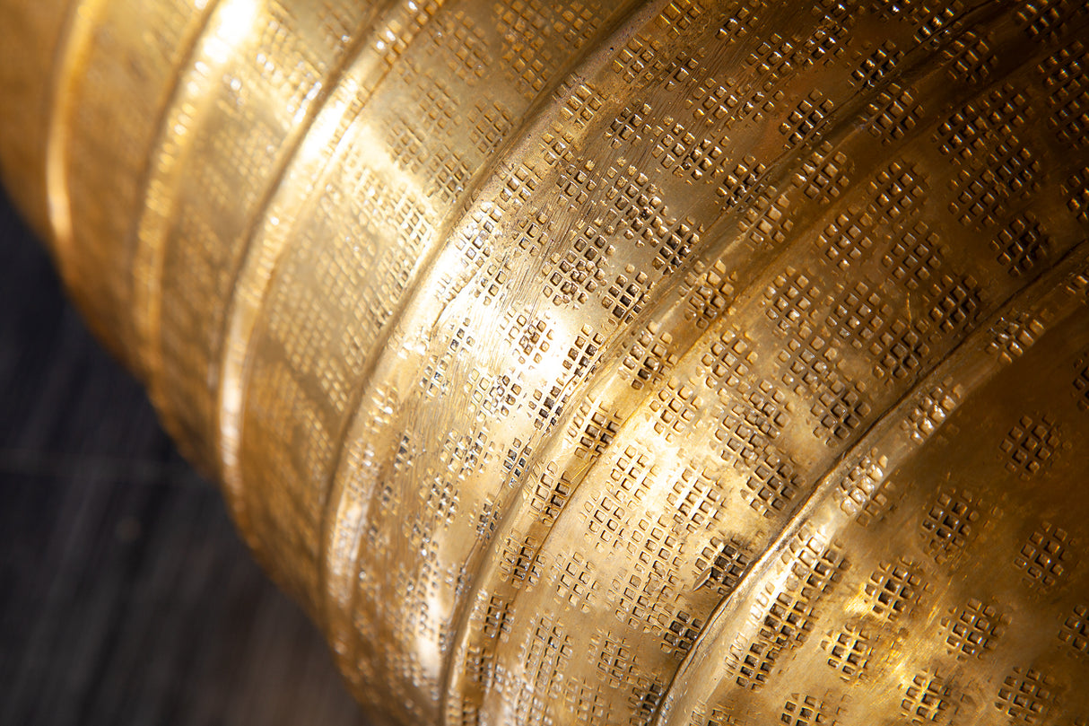 Planter vase ORIENT 16-27cm set of 3 gold