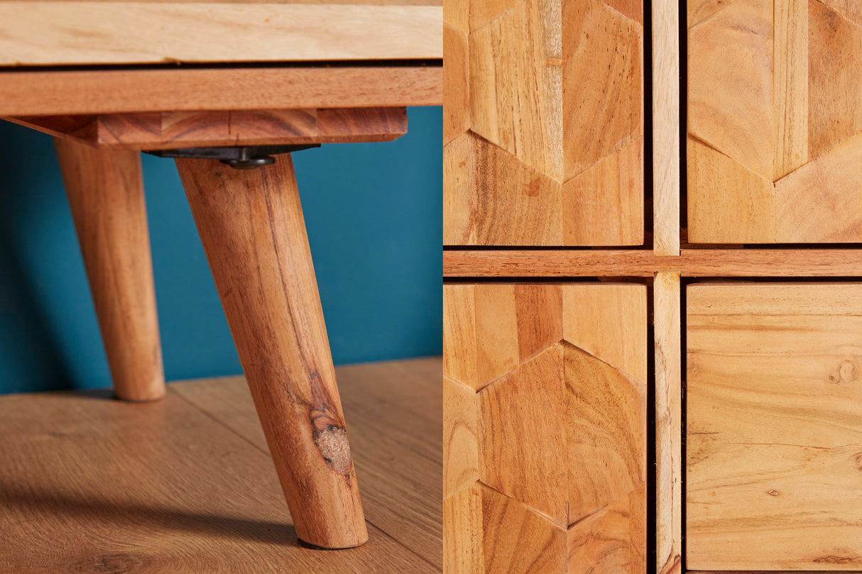 Highboard MYSTIC LIVING 140cm Akazienholz