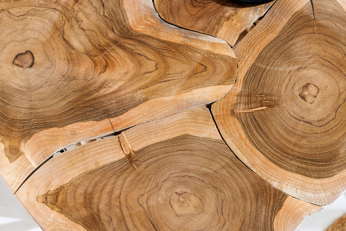 Side table DRIFTWOOD 60cm teak wood natural