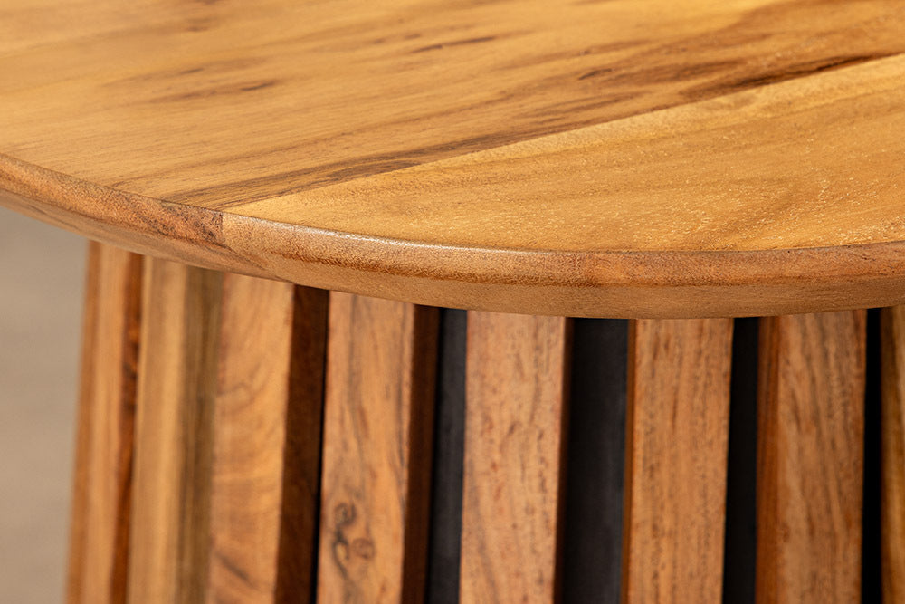 Coffee table VALHALLA Set of 2 acacia wood natural