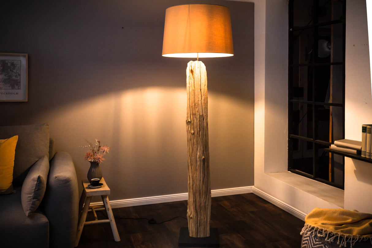 Floor lamp ROUSILIQUE 180cm driftwood beige
