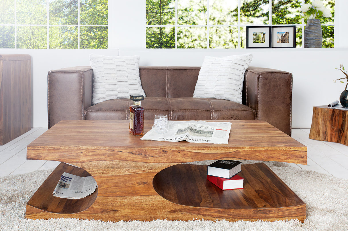 Couchtisch GOA 120cm Sheesham Holz